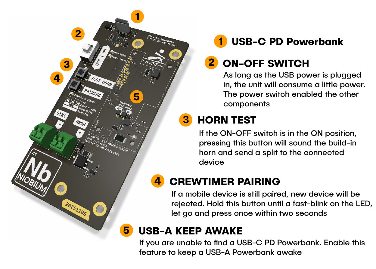 Custom PCB designed to be user friendly and easily powered